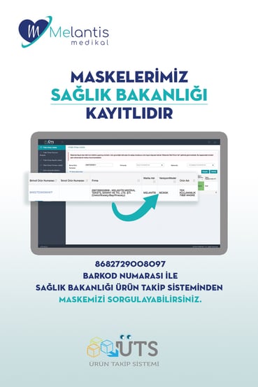  Morven Erkek Siyah MELANTİS MEDİKAL Tek Kullanımlık 3 Katlı Telli Cerrahi Maske 10x10'lu Kutu 100 Adet Siyah