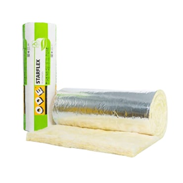 Ode Starflex Cam Yünü Folyolu 10 Cm 9.6M2