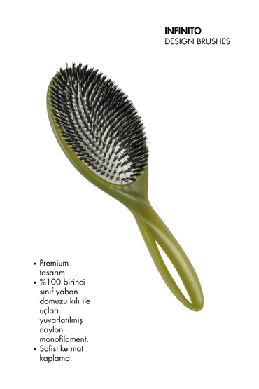 Acca Kappa Infinito Brush Mixed - Forest Green