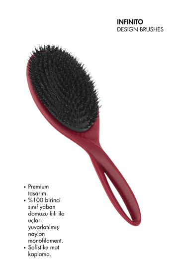 Acca Kappa Infinito Brush Mixed - Red