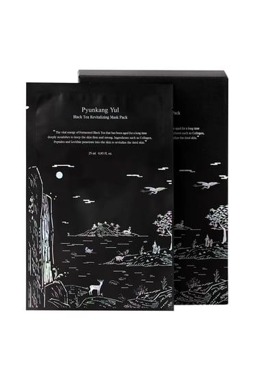 Pyunkang Yul Black Tea Revitalizing Mask Pack 10 Sheets