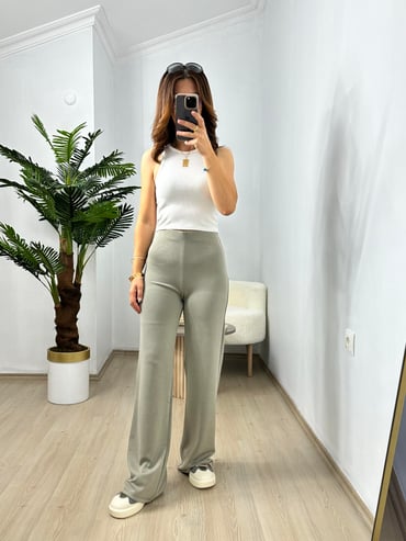 CDBR3680Haki Orjinal Oysh Marka Eşofman Altı
