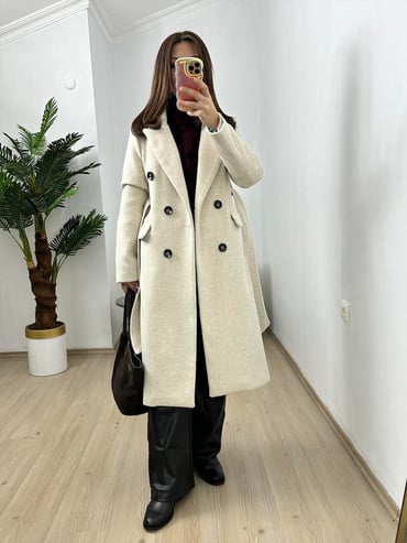 CDBR3792Vera Krem Premium Kalite Kaban