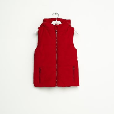 Girls Hooded Shiny Vest Ages 6–16 – 423501