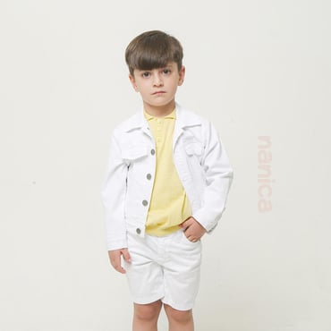Erkek Çocuk Polo Yaka Triko T-Shirt 6-16 Yaş