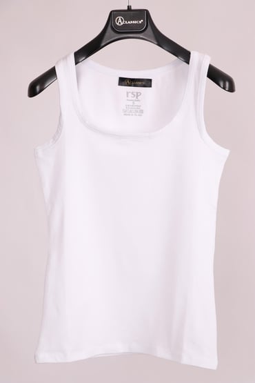 T-ShirtBeyaz Kalın Askılı Pamuk Slim Fit  Atlet  T-ShirtACLASSICS