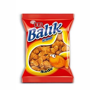 ETİ BALIK KRAKER SADE 85GR