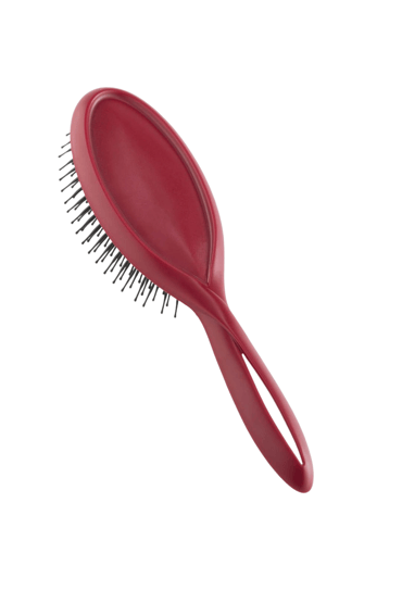 Acca Kappa Infinito Brush Long Pom Pins - Red