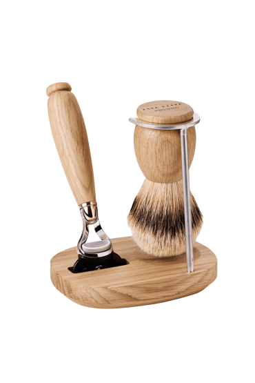 Acca Kappa Oak wood Shaving Set N.610