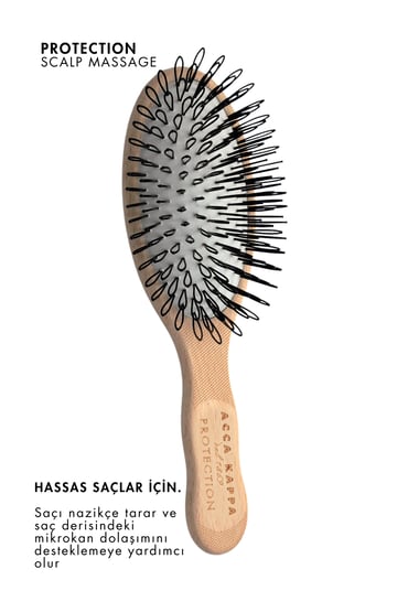 Acca Kappa Protection Hairbrush Hard Nylon