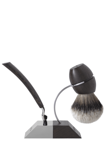 Acca Kappa Wenge Wood Shaving Set