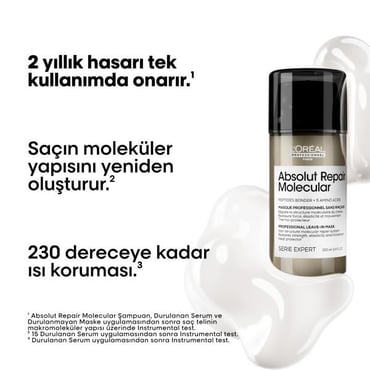 L'Oreal Professionnel Absolut Repair Molecular Leave-in Mask 100ml
