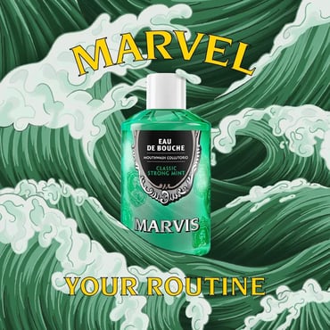 Marvis Mouthwash Classic Strong Mint 400ml