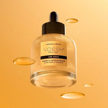 Voesh Hand & Cuticle Elixir 24K Gold 50ml