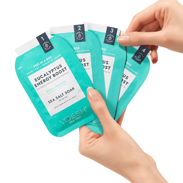Voesh Pedi In A Box Deluxe Eucalyptus Energy Boost