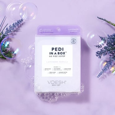 Voesh Pedi in a Box Fizz 5 Step Lavender Vanilla