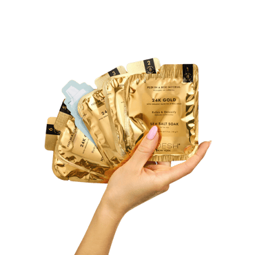 Voesh Pedi in a Box Imperial 6 Step 24K Gold