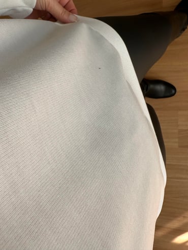 CDBR4106Ava Beyaz 2 İplik Basic Sweatshitr