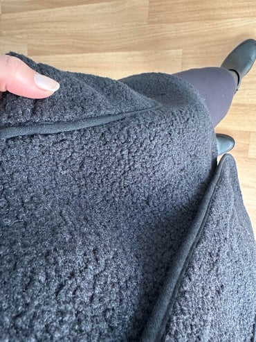 CDBR4112Ferna Siyah Biyeli Fermuarlı Premium Yelek