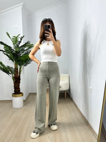 CDBR3680Haki Orjinal Oysh Marka Eşofman Altı