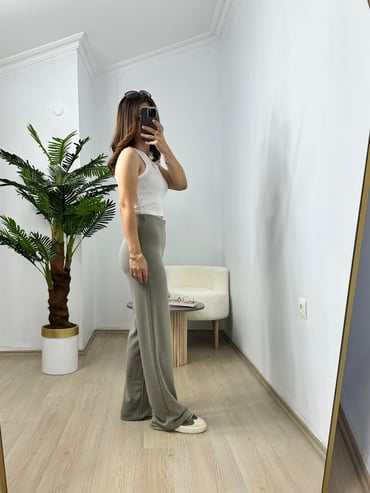 CDBR3680Haki Orjinal Oysh Marka Eşofman Altı