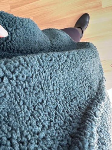 CDBR4094İrana Petrol Yeşili Tedy Tek Düğmeli Ceket