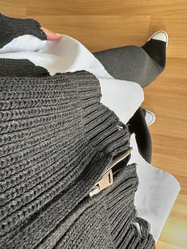 CDBR4121Minel Antrasit Premium Kalite Tasarım Triko Takım 