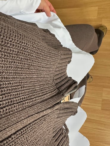 CDBR4120Minel Kahve Premium Kalite Tasarım Triko Takım 