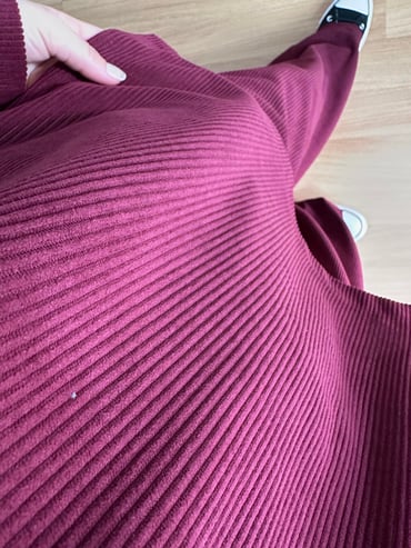 CDBR4117Nare Bordo Fitilli Kadife Takım