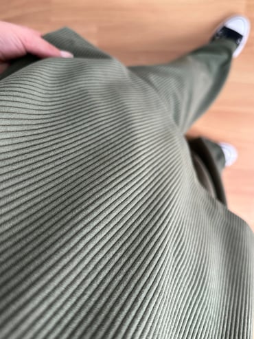 CDBR4118Nare Haki Fitilli Kadife Takım