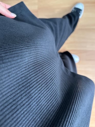 CDBR4116Nare Siyah Fitilli Kadife Takım