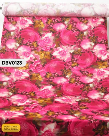  Digital Baskı Dar En Pamuk Viskon Kumaş 90cm-DBV0123DBV0123