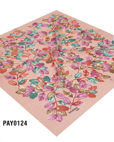  PAYİDAR İPEK Desenli Oyalık Yazma PAY0124-0235PAY0124
