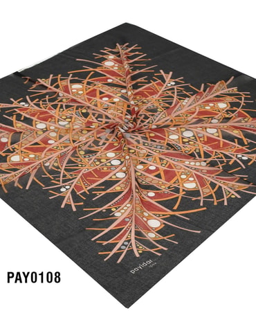 PAYİDAR İPEK Desenli Oyalık Yazma PAY0108-0119PAY0108