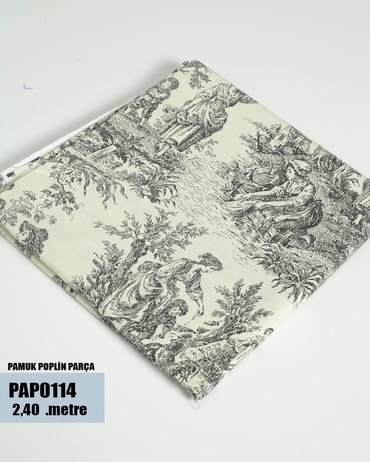  POPLİN NEVRESİMLİK PARÇA KUMAŞ ( EN 240CM )  PAP0114-14PAP0114
