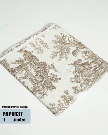  POPLİN NEVRESİMLİK PARÇA KUMAŞ ( EN 240CM )  PAP0137-37PAP0137