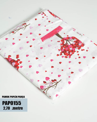  POPLİN NEVRESİMLİK PARÇA KUMAŞ ( EN 240CM )  PAP0155-55PAP0155