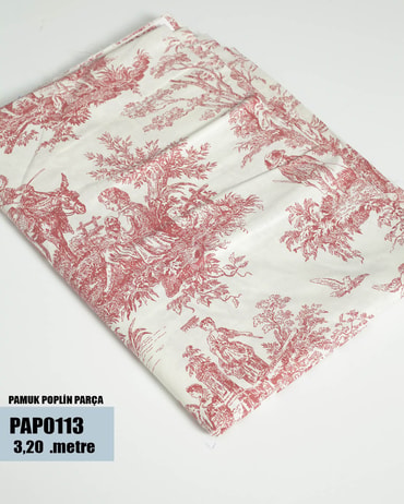  POPLİN NEVRESİMLİK PARÇA KUMAŞ ( EN 240CM )  PAP0113-13PAP0113