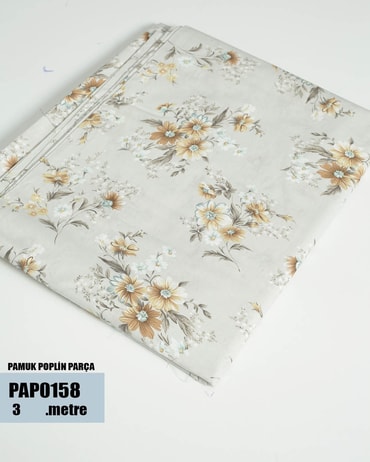  POPLİN NEVRESİMLİK PARÇA KUMAŞ ( EN 240CM )  PAP0158-58PAP0158