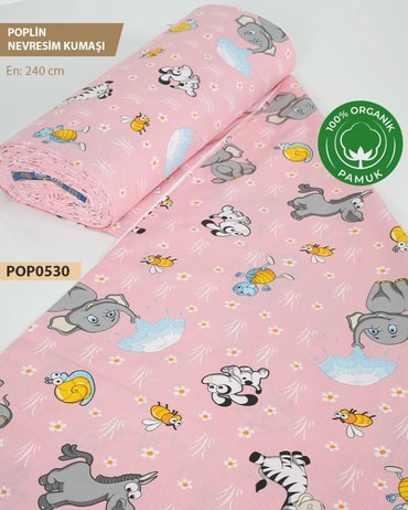 %100 Pamuk Poplin Nevresim Kumaşı En 240 cm-POP0530-30POP0530