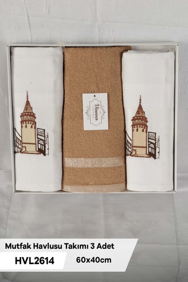 60*40cm Mutfak Havlusu TAKIMI HVL2614-PK0514HVL2614