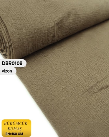 Bürümcük Düz Renk Kumaşı En 160 cm-DBR0109-9DBR0109