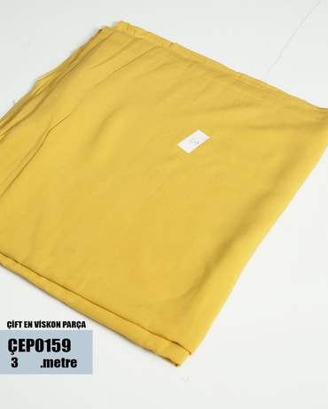 ÇİFT En Pamuk Viskon Parça Kumaş ÇEP0159-59ÇEP0159