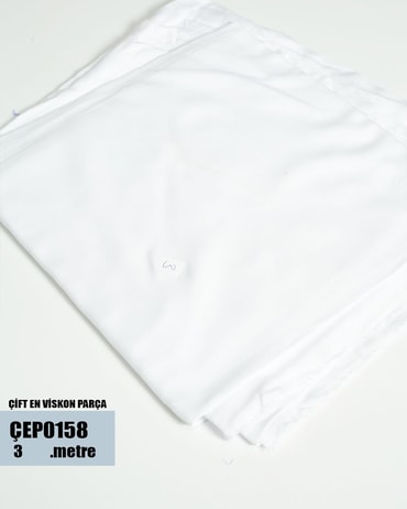ÇİFT En Pamuk Viskon Parça Kumaş ÇEP0158-58ÇEP0158