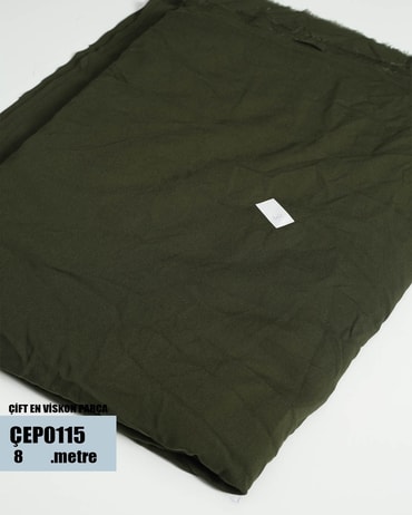 ÇİFT En Pamuk Viskon Parça Kumaş ÇEP0115-15ÇEP0115