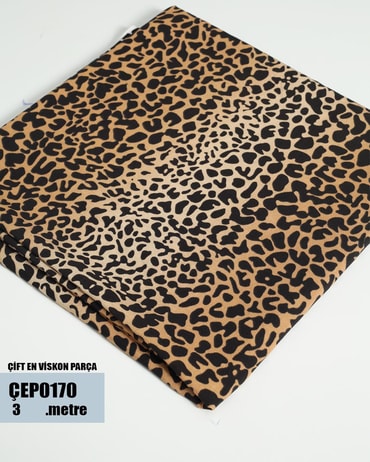 ÇİFT En Pamuk Viskon Parça Kumaş ÇEP0170-70ÇEP0170