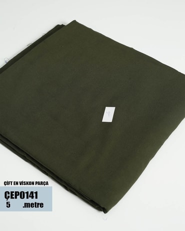 ÇİFT En Pamuk Viskon Parça Kumaş ÇEP0141-41ÇEP0141