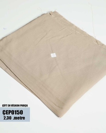 ÇİFT En Pamuk Viskon Parça Kumaş ÇEP0150-50ÇEP0150