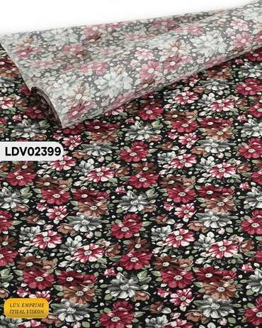 Dar En Pamuk Viskon Kumaş ( TEK EN ) 90cm-LDV02399LDV02399