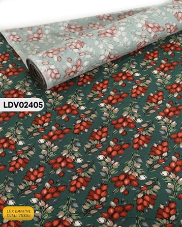 Dar En Pamuk Viskon Kumaş ( TEK EN ) 90cm-LDV02405LDV02405